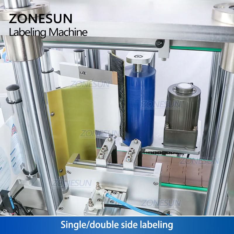 ZONESUN ZS-FAL180X1 Perfume Bottle Filling Capping Labeling Production Line - Image 3