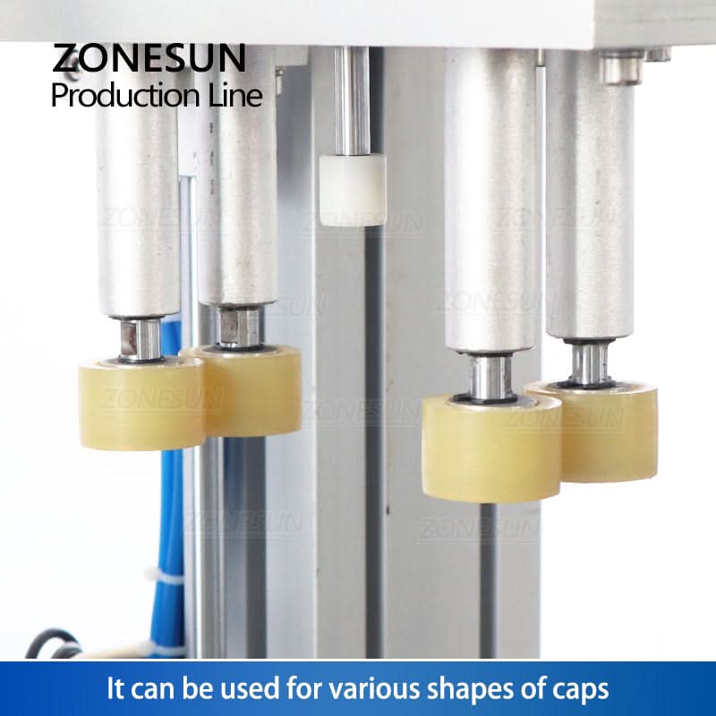 ZONESUN ZS-FAL180X4 Bottle Accumulation Table for Filling Capping Labeling Line - Image 5