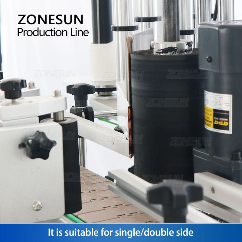 ZONESUN ZS-FAL180X4 Bottle Accumulation Table for Filling Capping Labeling Line - Image 6