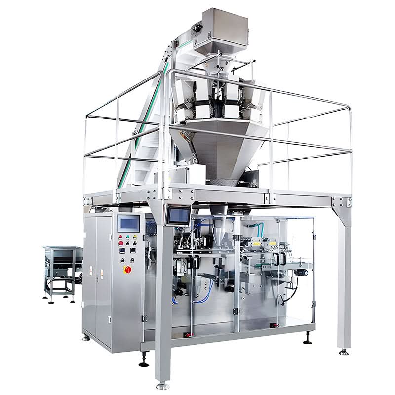 ZONESUN ZS-GW160 10-Head Weigher Premade Pouch Packing Machine - Image 8