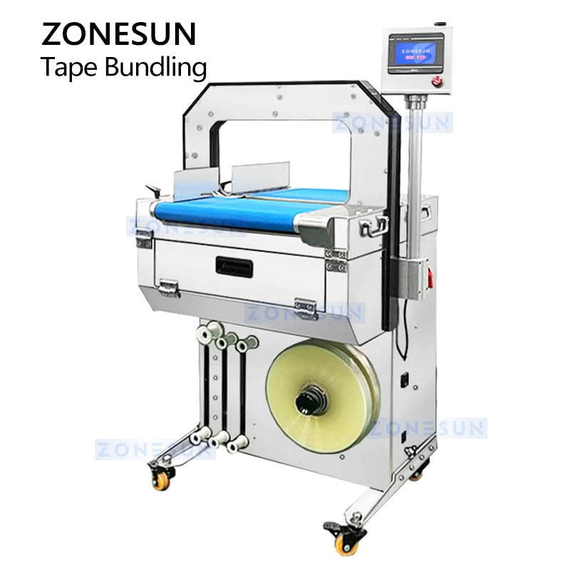 Zonesun ZS-KZM30 Tape Bundling Machine Strapping Machine - Image 5