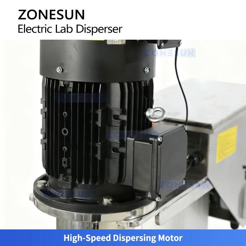 Zonesun ZS-MX220 Electric Lifting High-Speed Disperser Mixer for Paint Coatings Cosmetics - Image 4