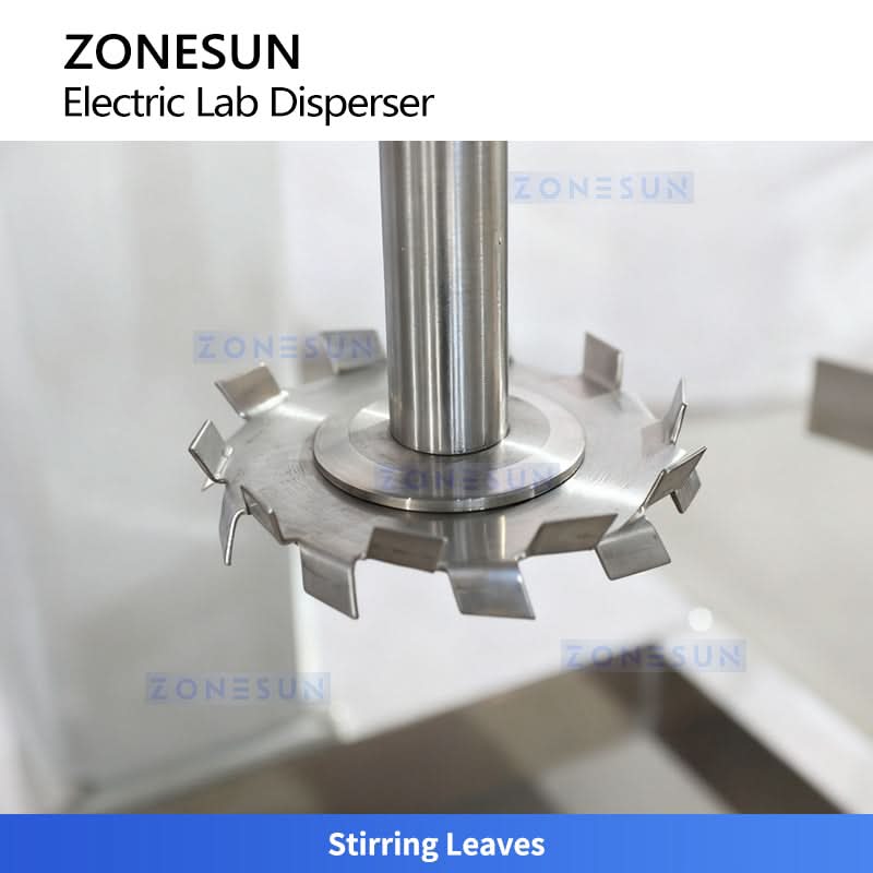Zonesun ZS-MX220 Electric Lifting High-Speed Disperser Mixer for Paint Coatings Cosmetics - Image 6