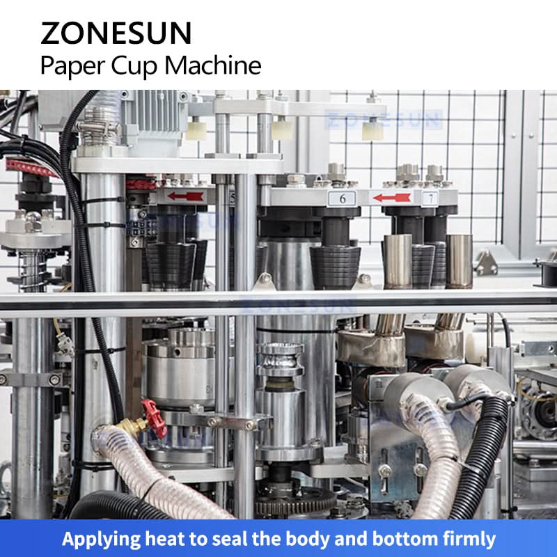 ZONESUN ZS-PC1 Paper Cup Forming Machinery Paper Cup Forming Machine - Image 3