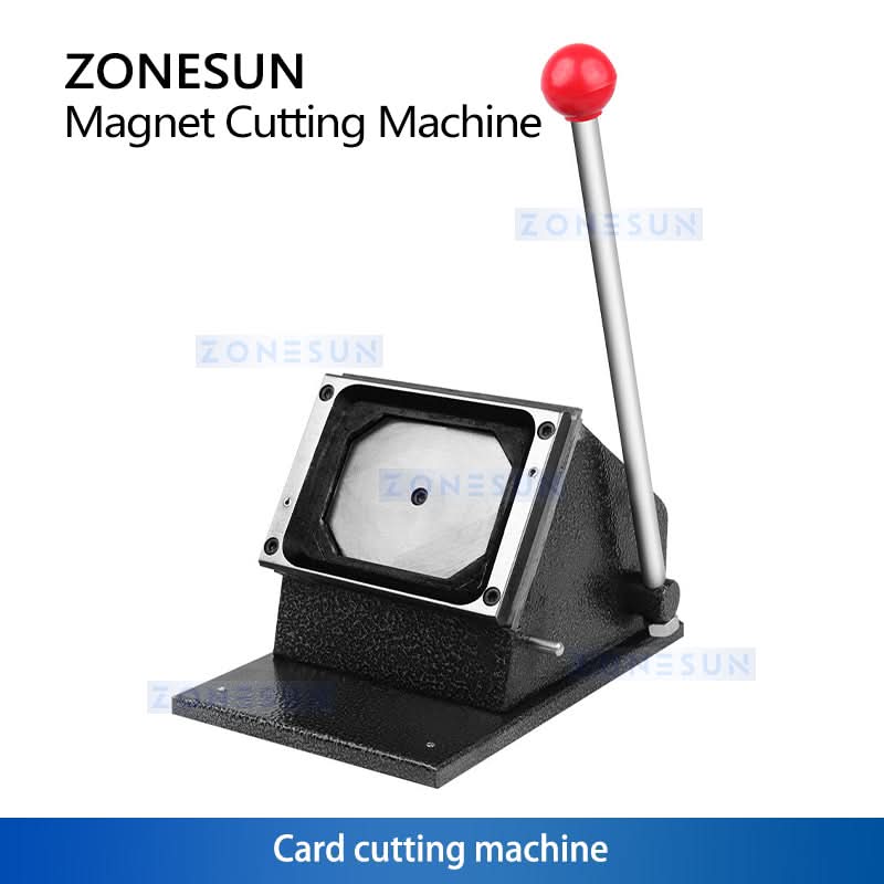 Zonesun ZS-PCM2 Customizable Refrigerator Magnet Machines Card Cutter - Image 3