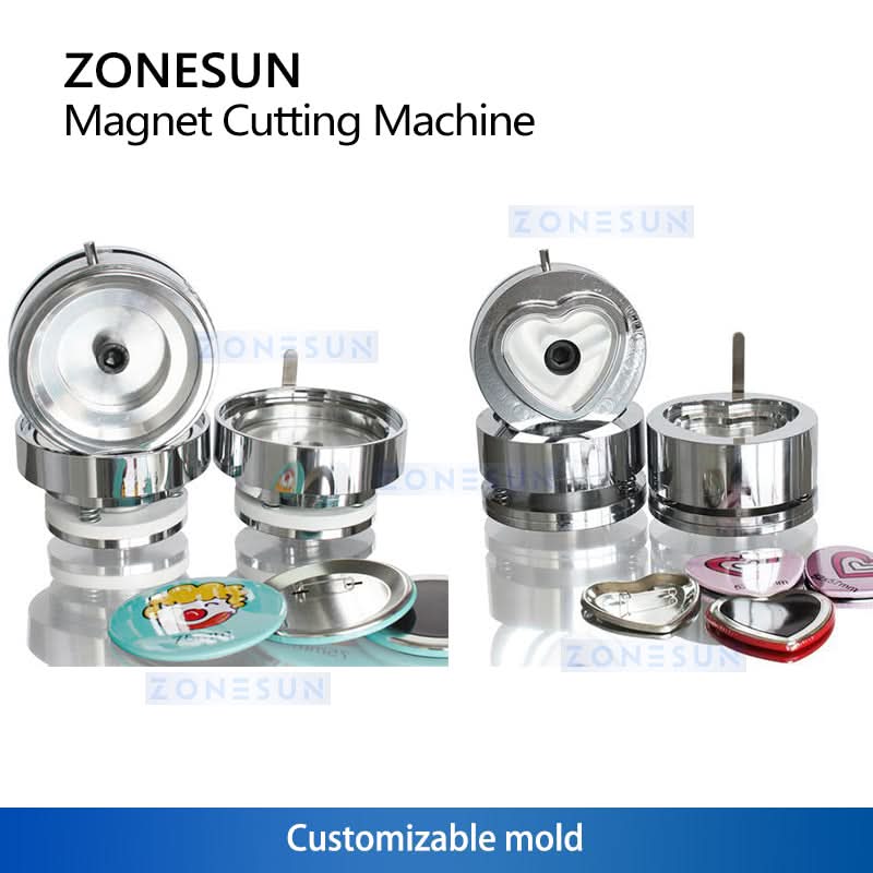 Zonesun ZS-PCM2 Customizable Refrigerator Magnet Machines Card Cutter - Image 4