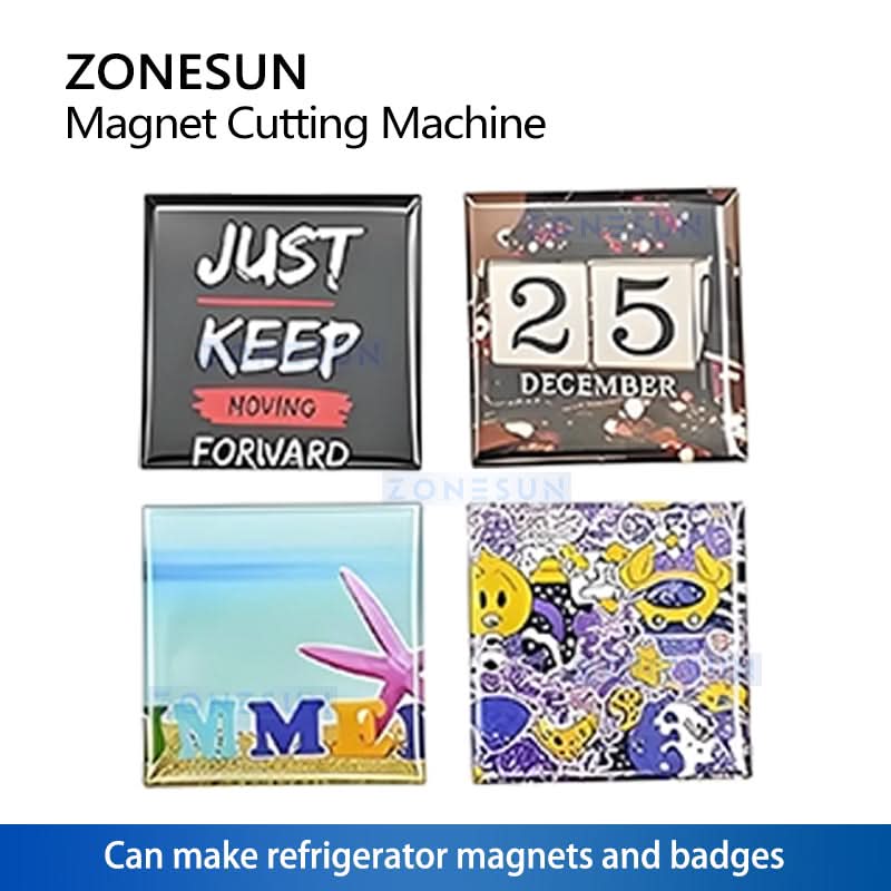Zonesun ZS-PCM2 Customizable Refrigerator Magnet Machines Card Cutter - Image 7