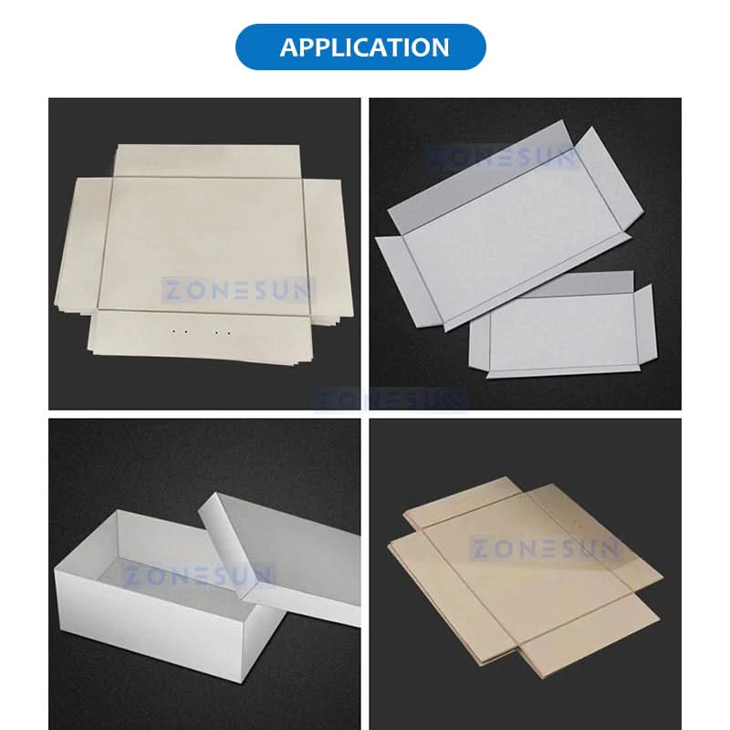 Zonesun ZS-PKC1 V Grooving Machine for Cardboard Paper Box Cutting Machine - Image 6