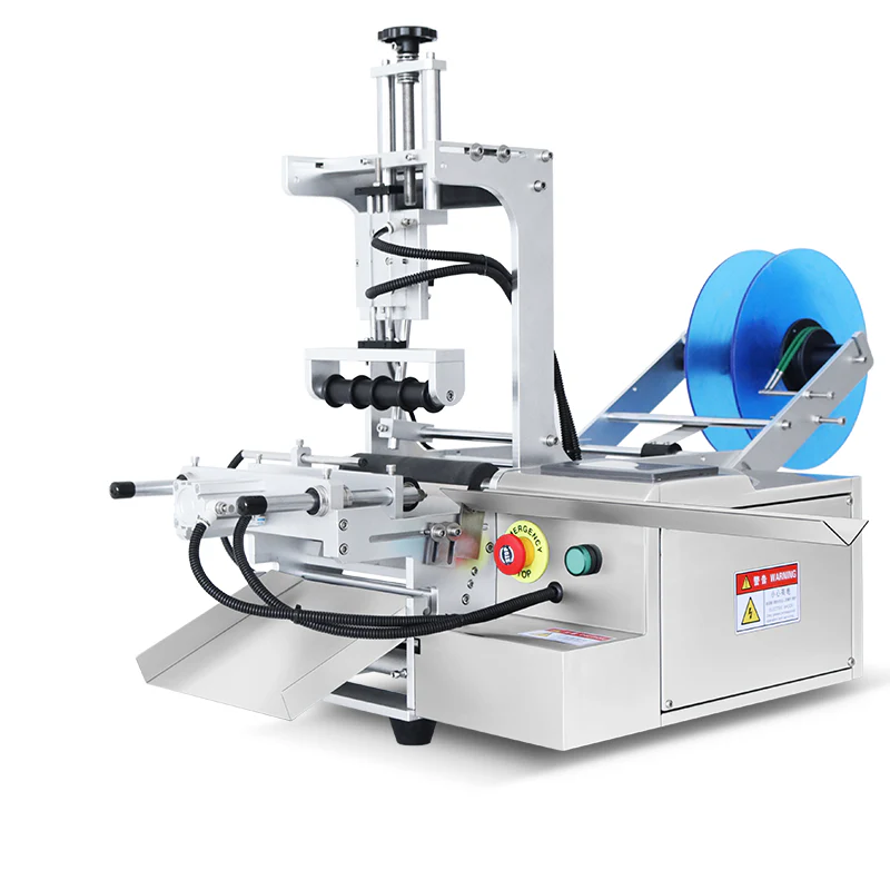 ZONESUN ZS-TB101 Tabletop Round Bottle Labeling Machine with Printing Function - Image 8