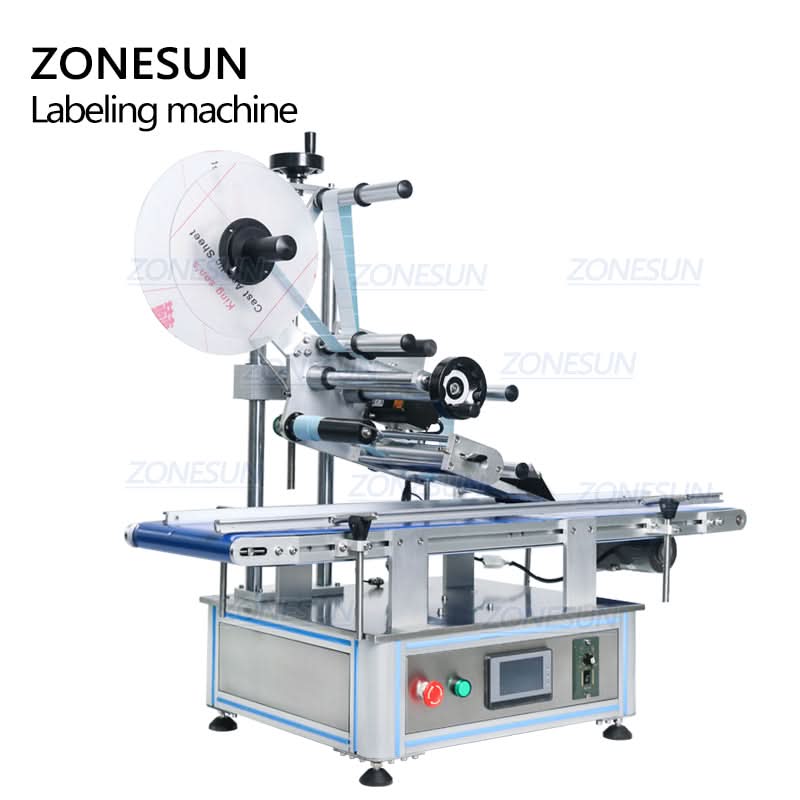 Zonesun ZS-TB150PB Automatic Flat Labeling Machine Flat Surface Label - Image 4