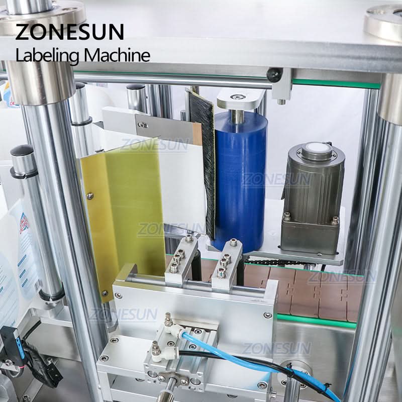 ZONESUN ZS-TB300Z Dual-Side Labeling Machine for Round & Square Bottles - Image 3
