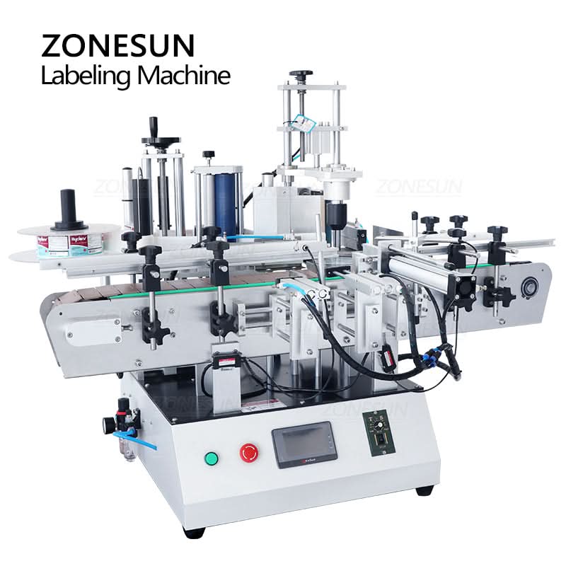 ZONESUN ZS-TB550 Auto Labeler for Hexagonal, Round, Square Bottles - Image 5