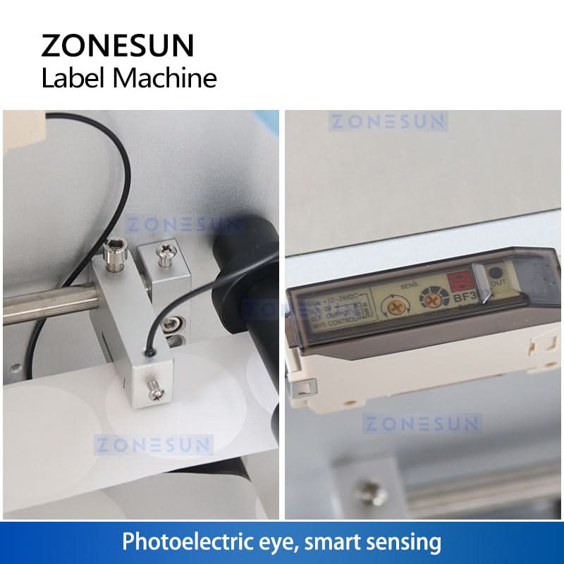 ZONESUN ZS-TB60 Semi-automatic Flat Surface Labeling Machine - Image 4