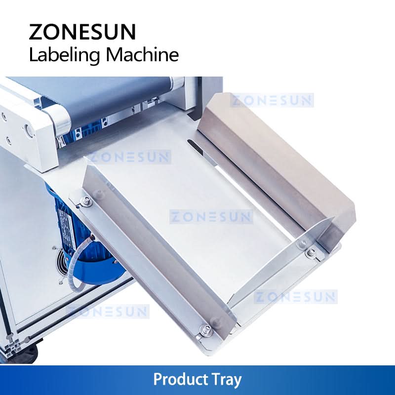 Zonesun ZS-TB716Z Automatic Flat Surface Top & Bottom Labeling Machine - Image 6