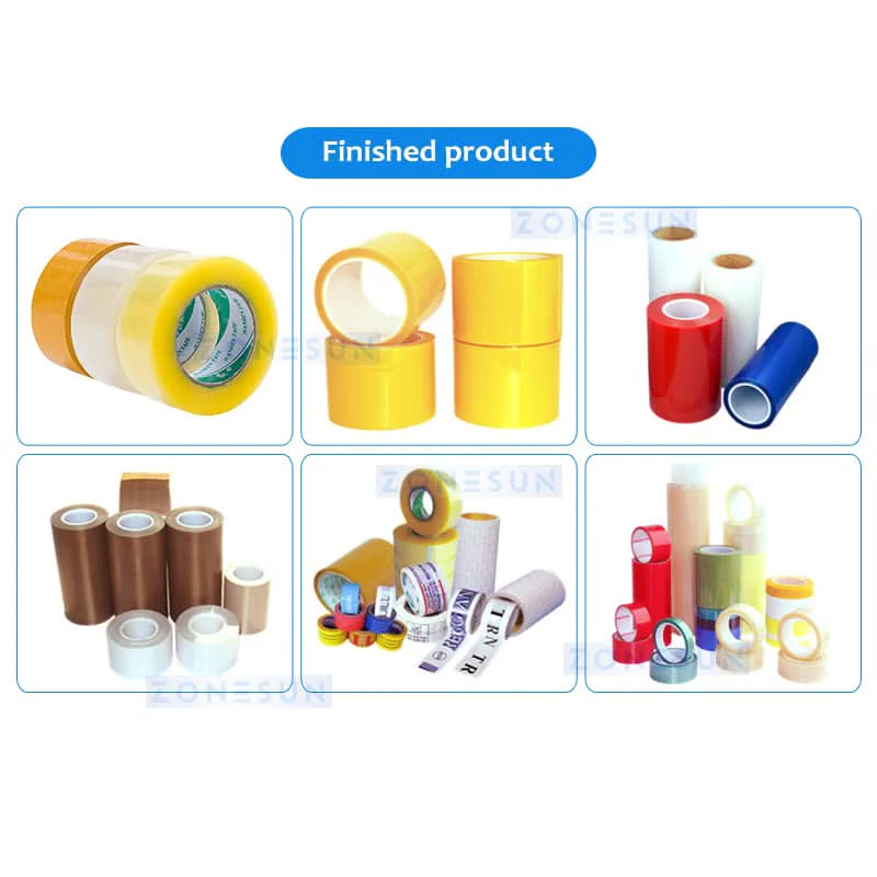 Zonesun ZS-TCM4 Precision Tape Cutting Machine Tape Slitting Rewinding Machine - Image 5