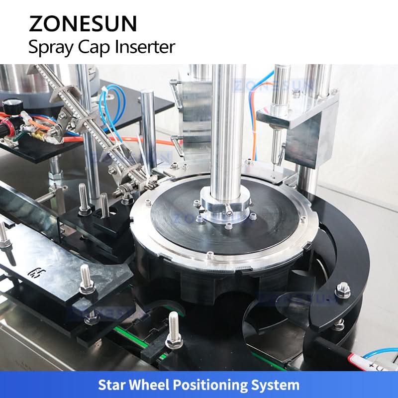 Zonesun ZS-WIM05 Automatic Spray Nozzle Assembly Machine for Sprayers Aerosol Cans - Image 3