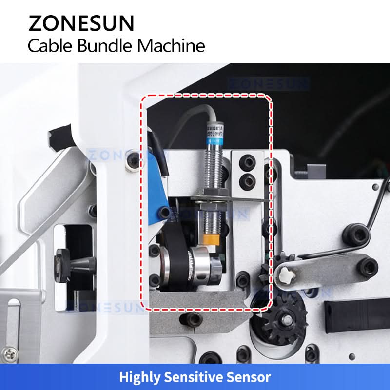Zonesun ZS-WTKZ2 Automatic Cable Coiling Machine Wire Binding Machine - Image 6