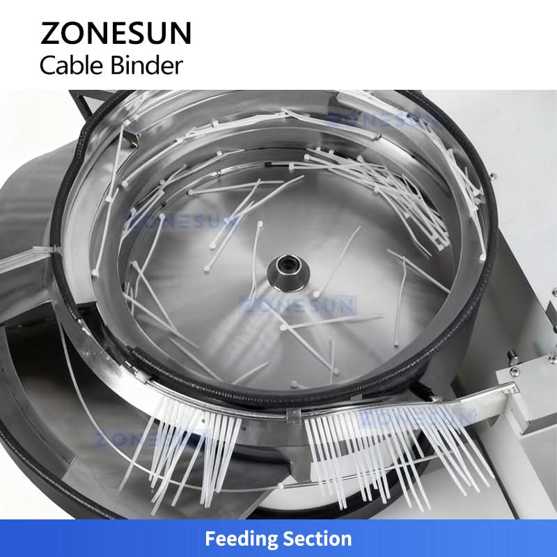 Zonesun ZS-WTKZ4 Automatic Nylon Cable Tying Machine Fast Wire Bundling Solution - Image 3