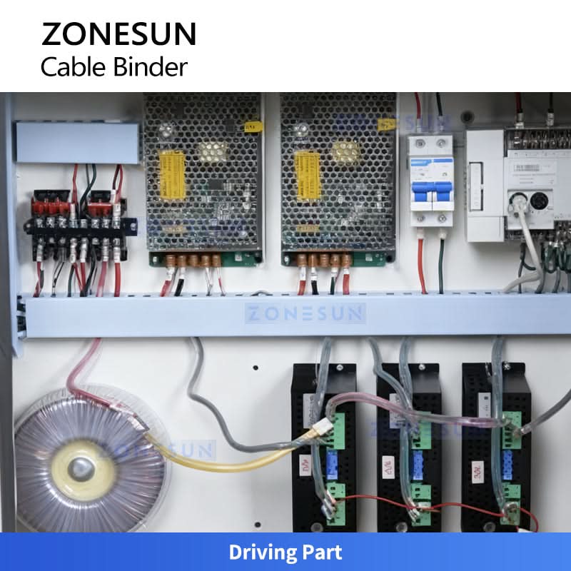Zonesun ZS-WTKZ4 Automatic Nylon Cable Tying Machine Fast Wire Bundling Solution - Image 5