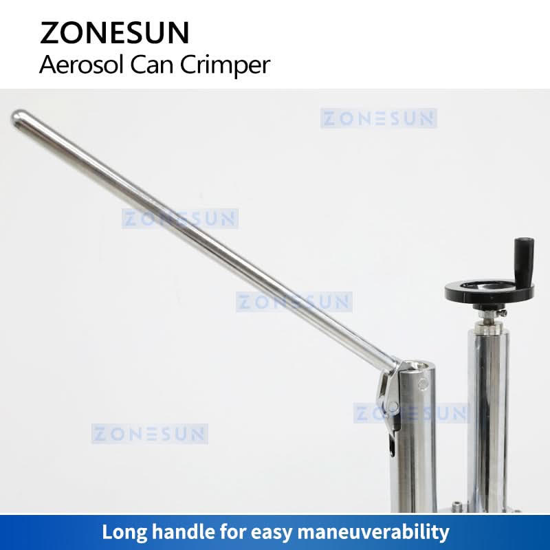 ZONESUN ZS-YG25C Manual Aerosol Can Capping Machine - Image 3