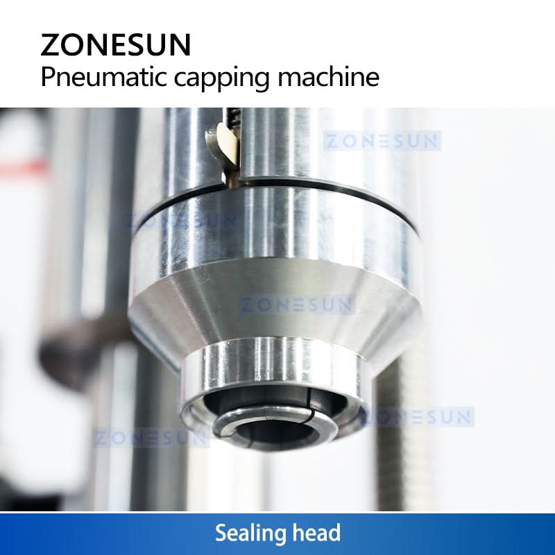 Zonesun ZS-YG25Q Pneumatic Aerosol Can Crimping Machine - Image 3