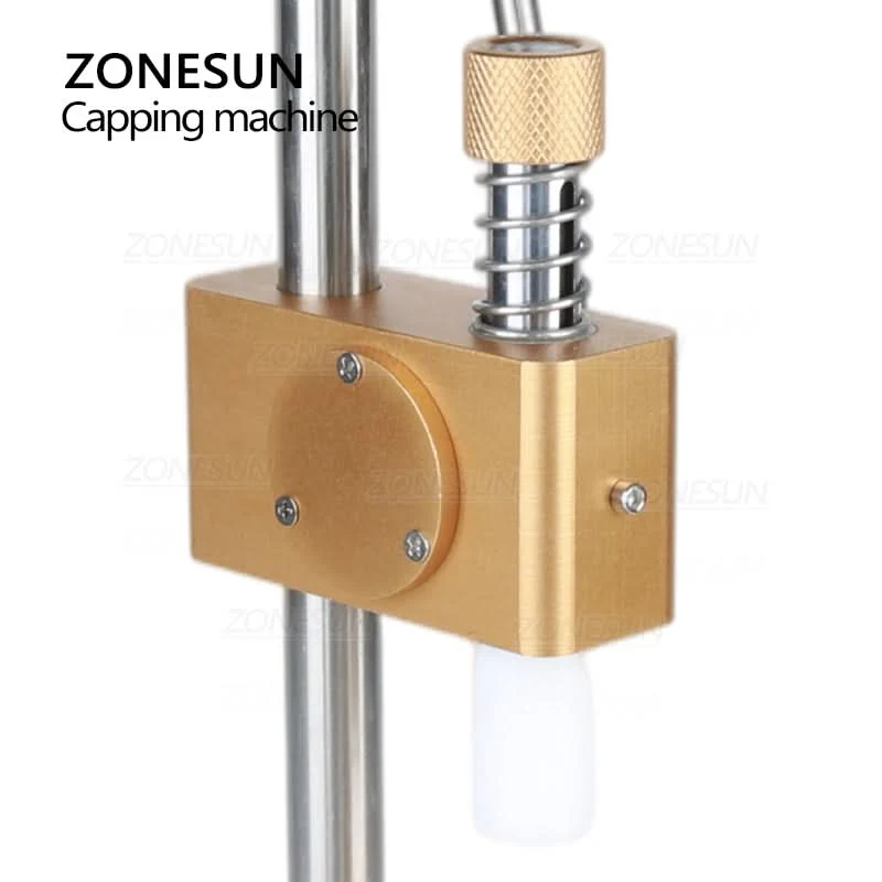 ZONESUN ZS-YG30 Manual Perfume Bottle Capper for Collar Crown Closures - Image 4