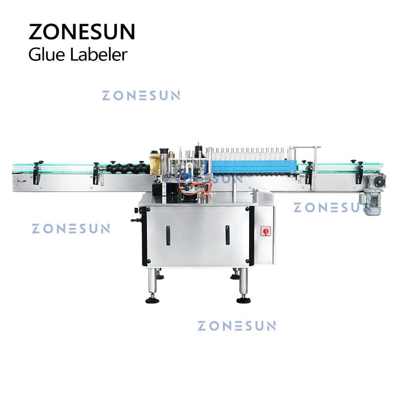 ZONESUN ZS-WGTB01 High-Speed Round Bottle Labeling Machine - Image 5