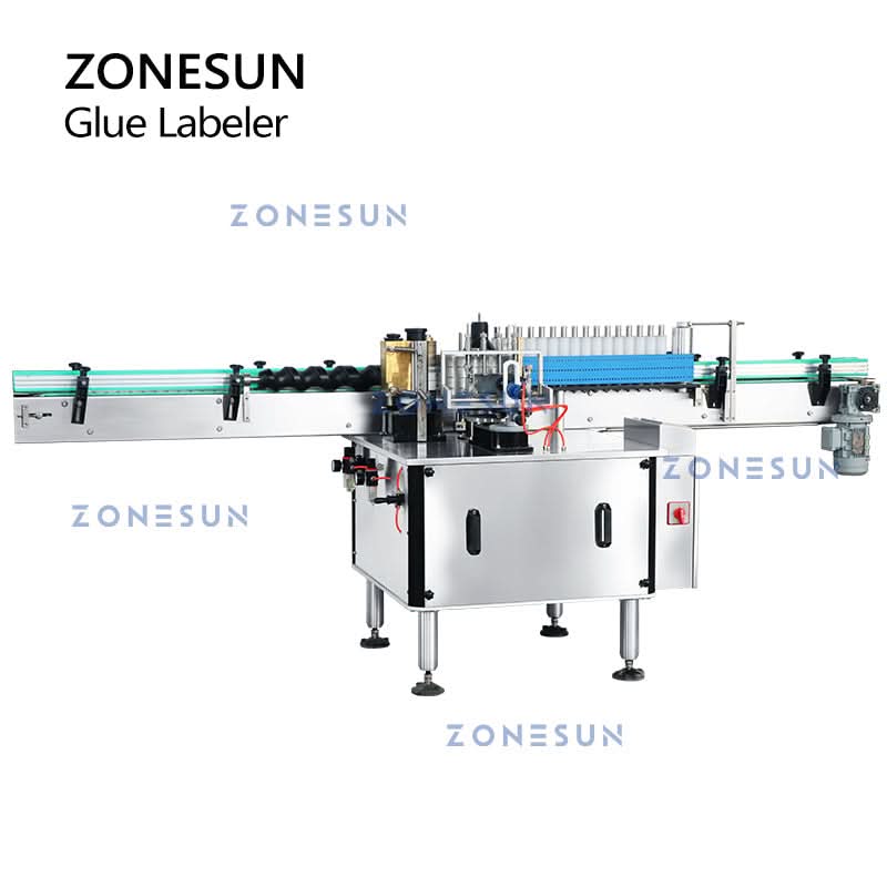 ZONESUN ZS-WGTB01 High-Speed Round Bottle Labeling Machine - Image 6